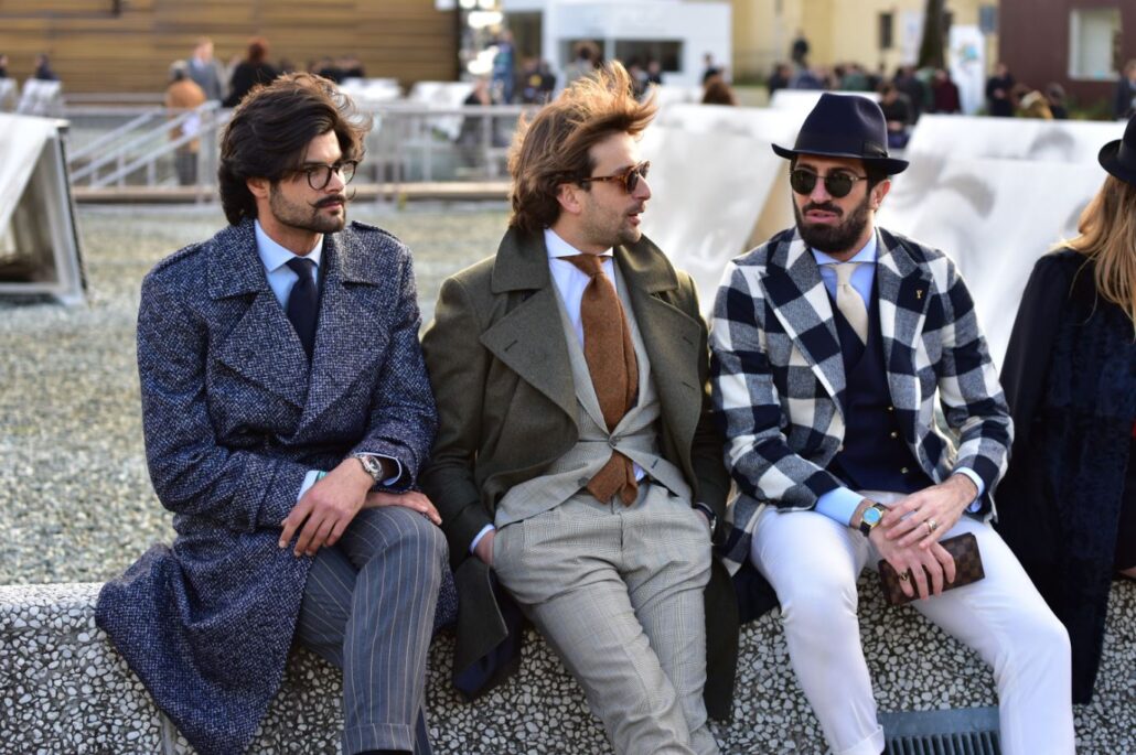 Because of the incredible tradition that Italian clothing carries, Italians can feel confident wearing it.