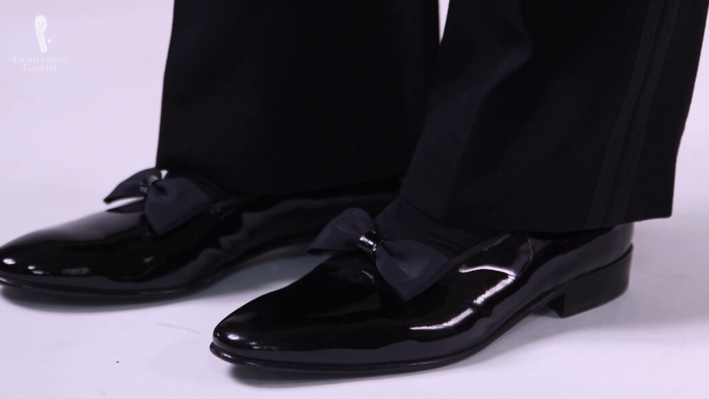 Formal evening pumps are something that men have worn for many decades.
