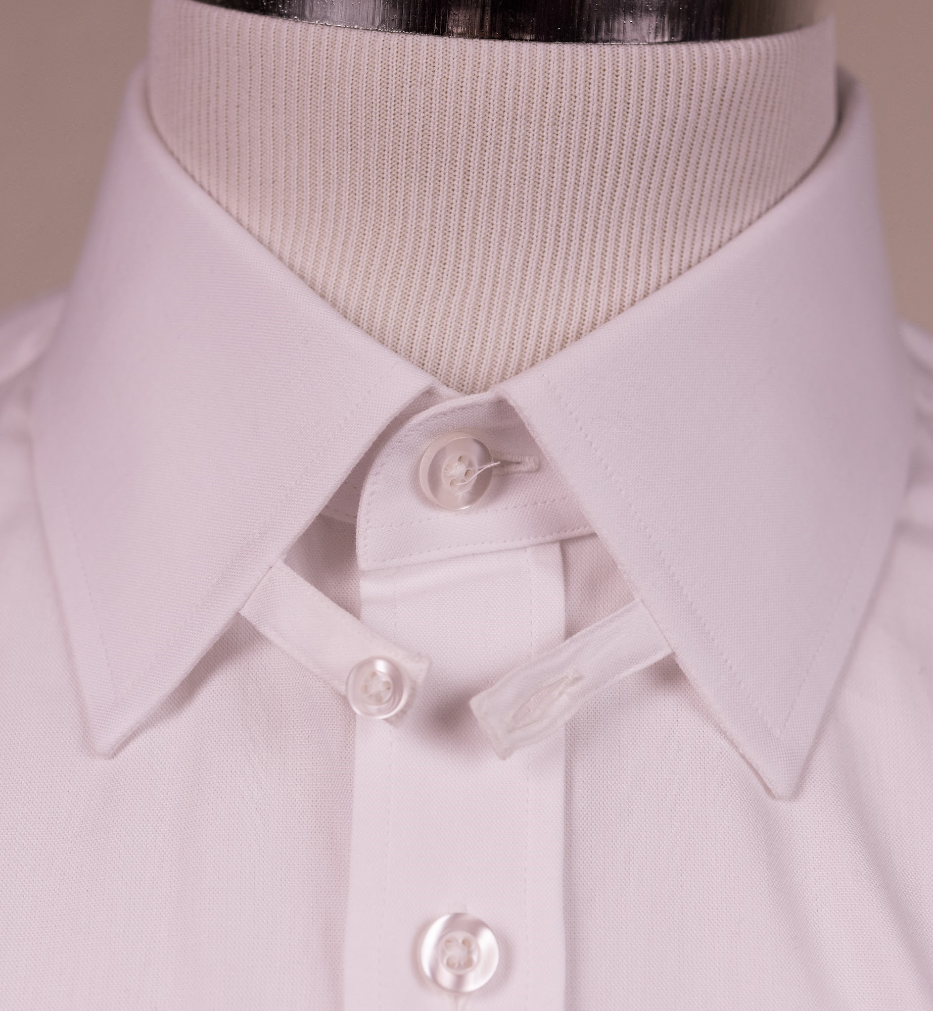 Tab collars can be elegant but should not be paired with the Half Windsor Knot