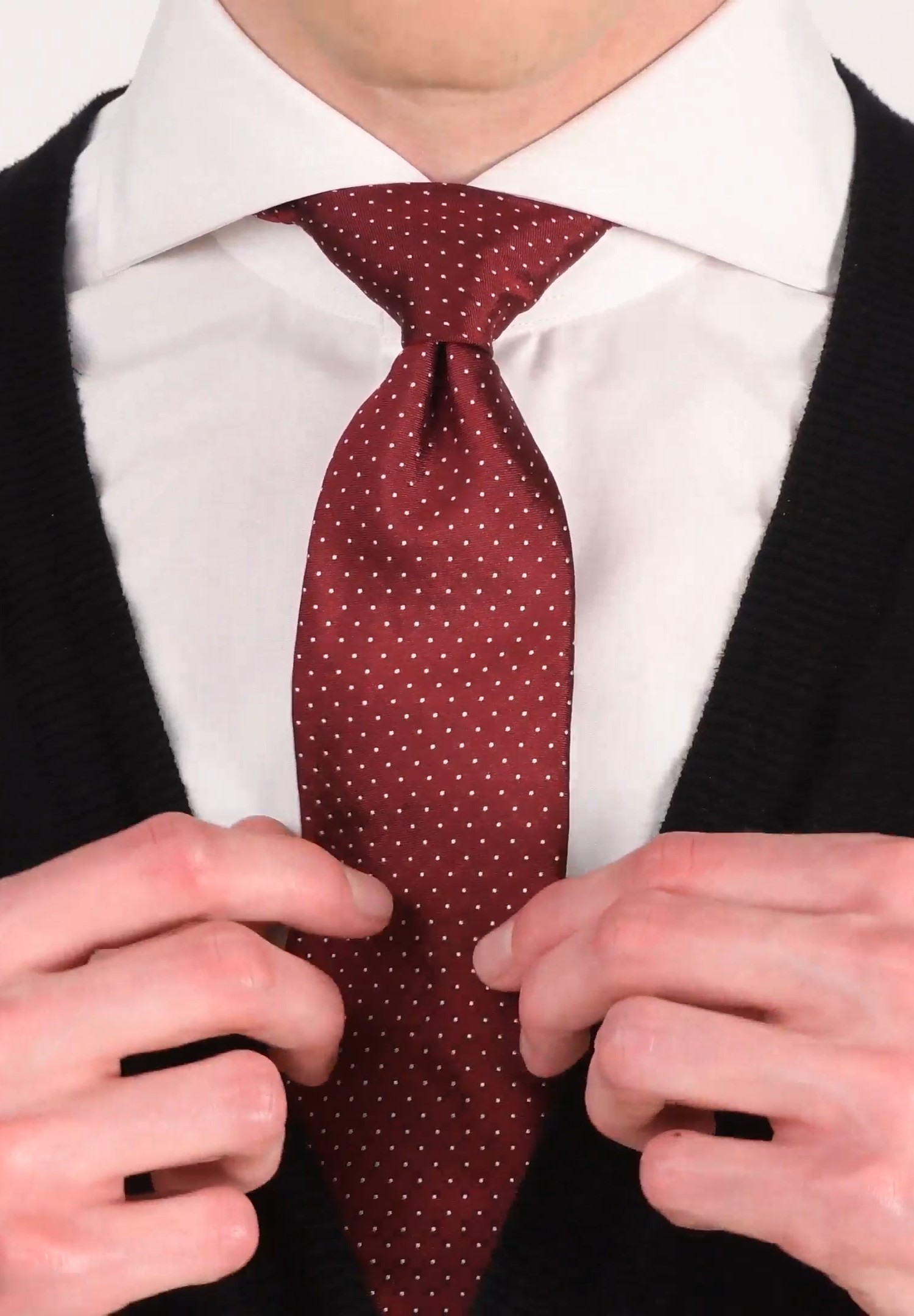 The Full Windsor is one of the larger tie knots