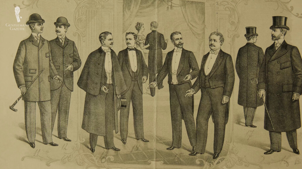 The White Tie dress code was formed during a time of very strict social and class regimentation.