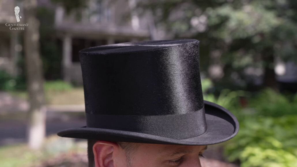 White Tie is usually combined with an elevated top hat to keep everything proportional.