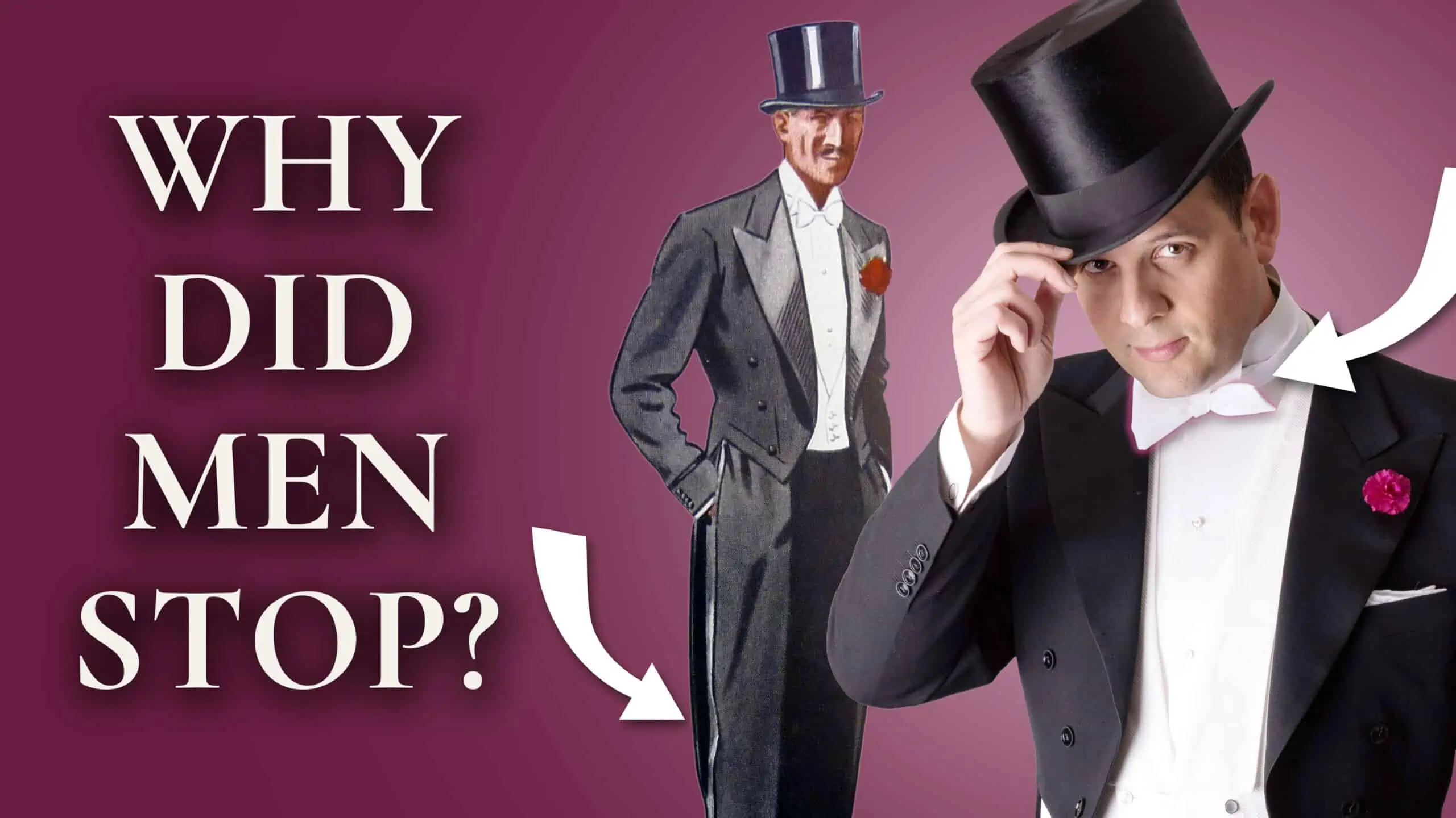Why Did Men Stop Wearing White Tie 3840x2160 scaled