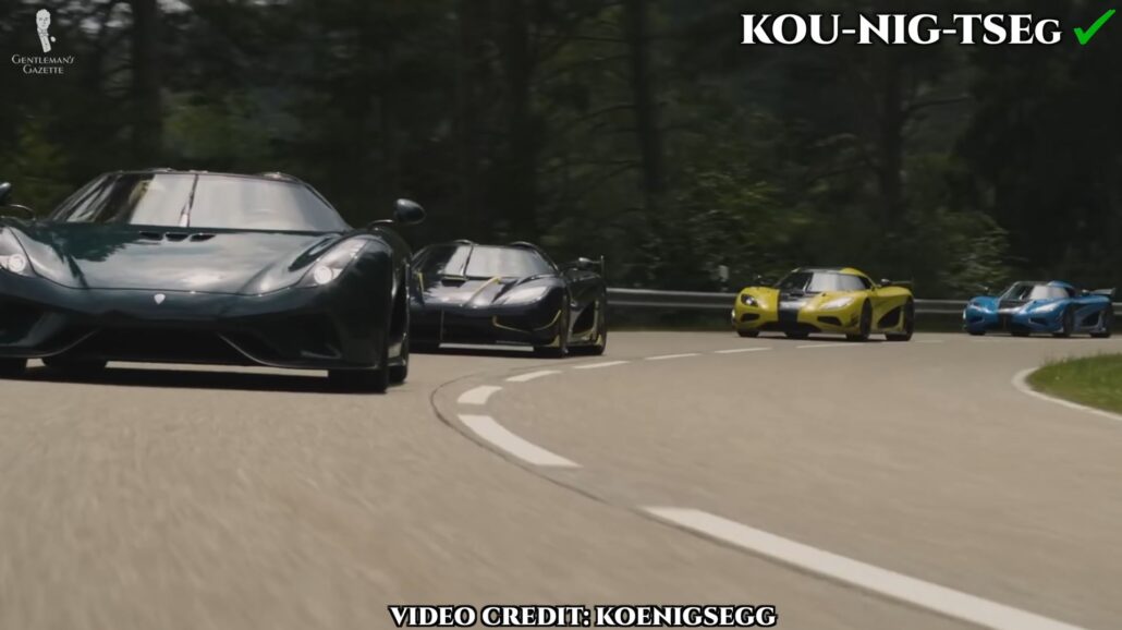 Koenigsegg is pronounced with a softer "uh" [Image Credit: Koenigsegg]
