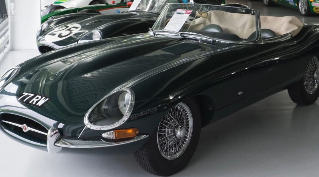 A 1961 Jaguar E-Type [Image Credit: DeFacto]