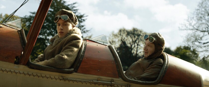 Accurate open cockpit flying was portrayed in The Kings Man