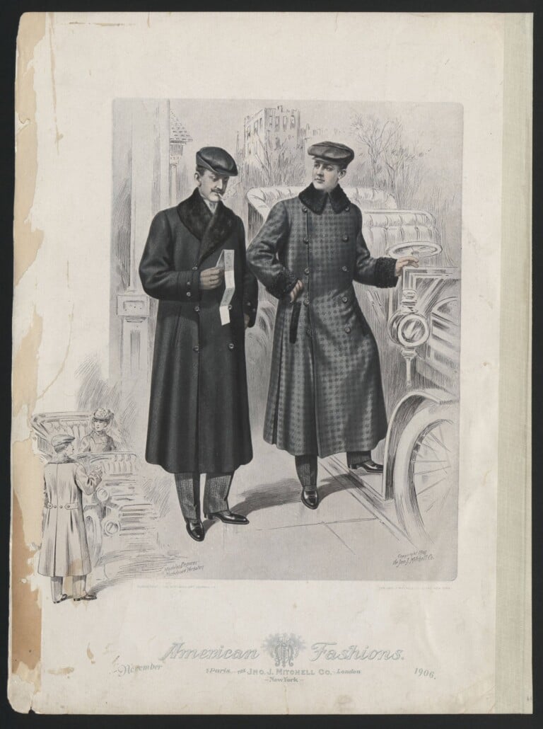 Outerwear Was An Extremely Practical Element During The Early Days Of Motorized Transport Outerwear was an extremely practical element during the early days of motorized transport