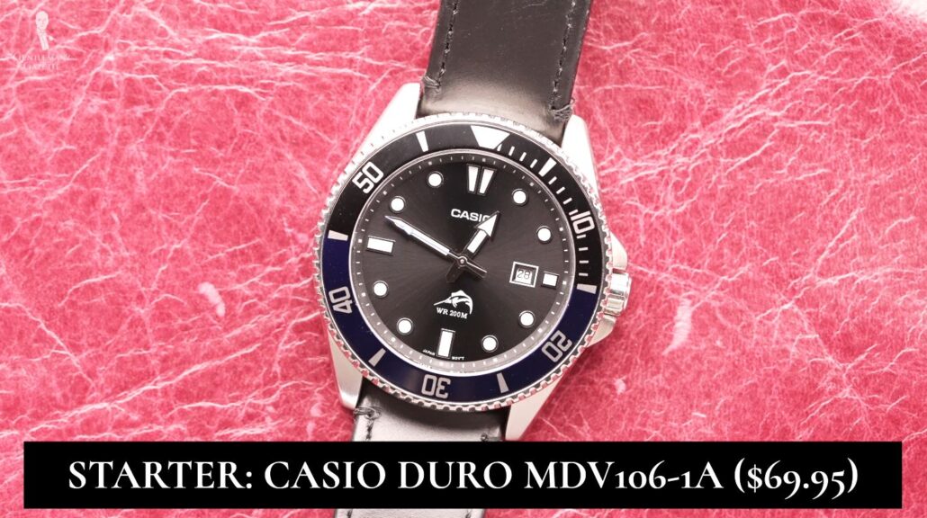 The Casio Duro watch is a budget-friendly option for a classically-styled dive watch