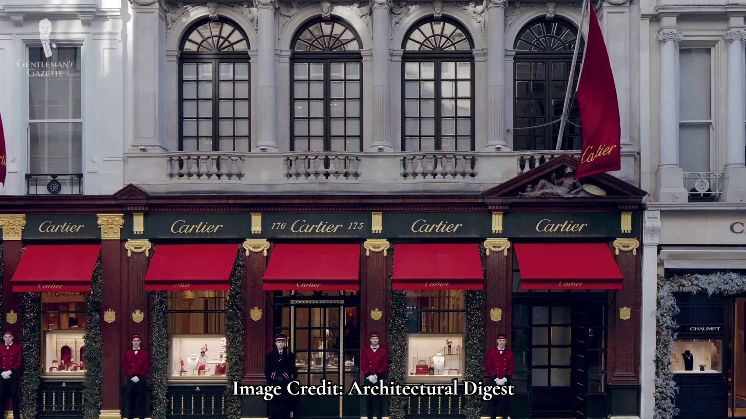 Cartier store in New Bond Street.