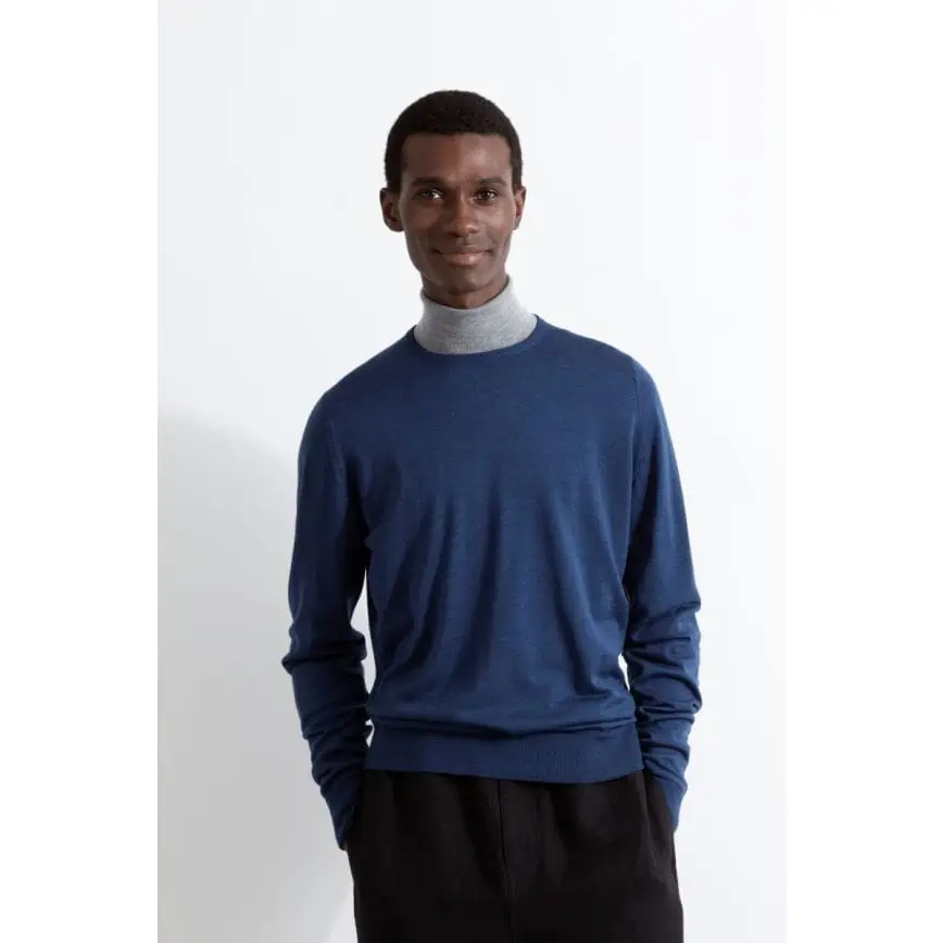 John Smedley are known for their rainbow of colors available in their sweater ranges