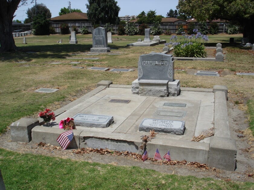 View Of A Cemetery With Graves Via Wikimedia Photograph of a cemetery