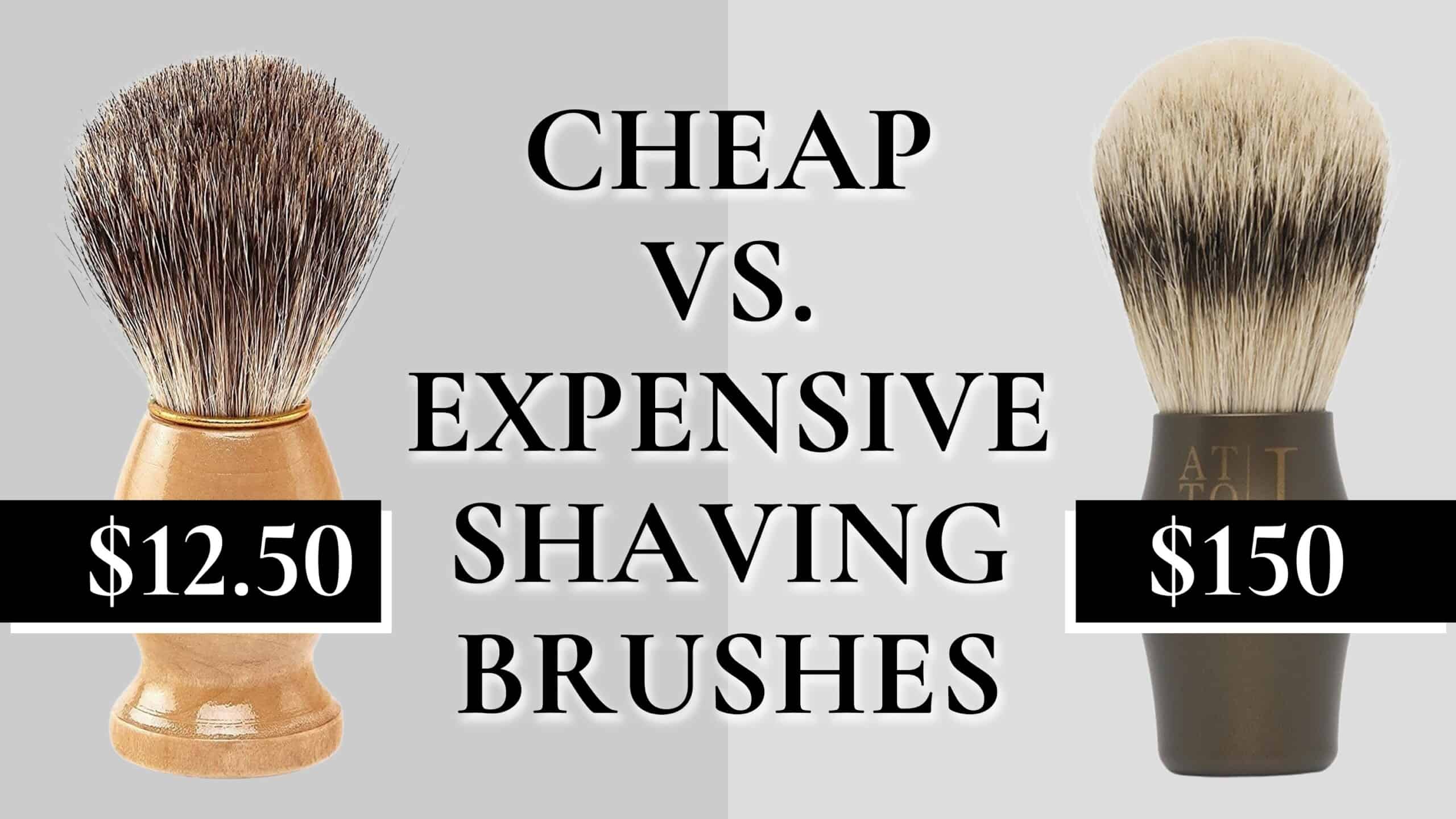 cheap vs expensive shaving brushes 3840x2160 scaled
