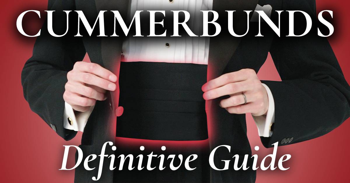 Cummerbunds The Definitive Guide To Tuxedo Waist Sashes Gentleman's