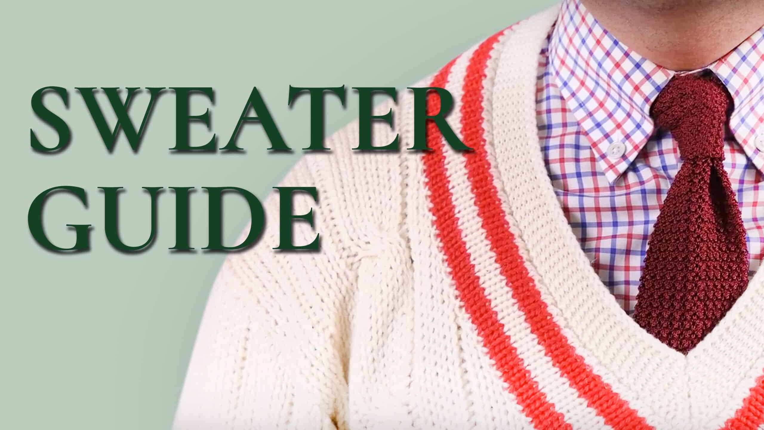 Storen Moedig aan assistent The Sweater Guide