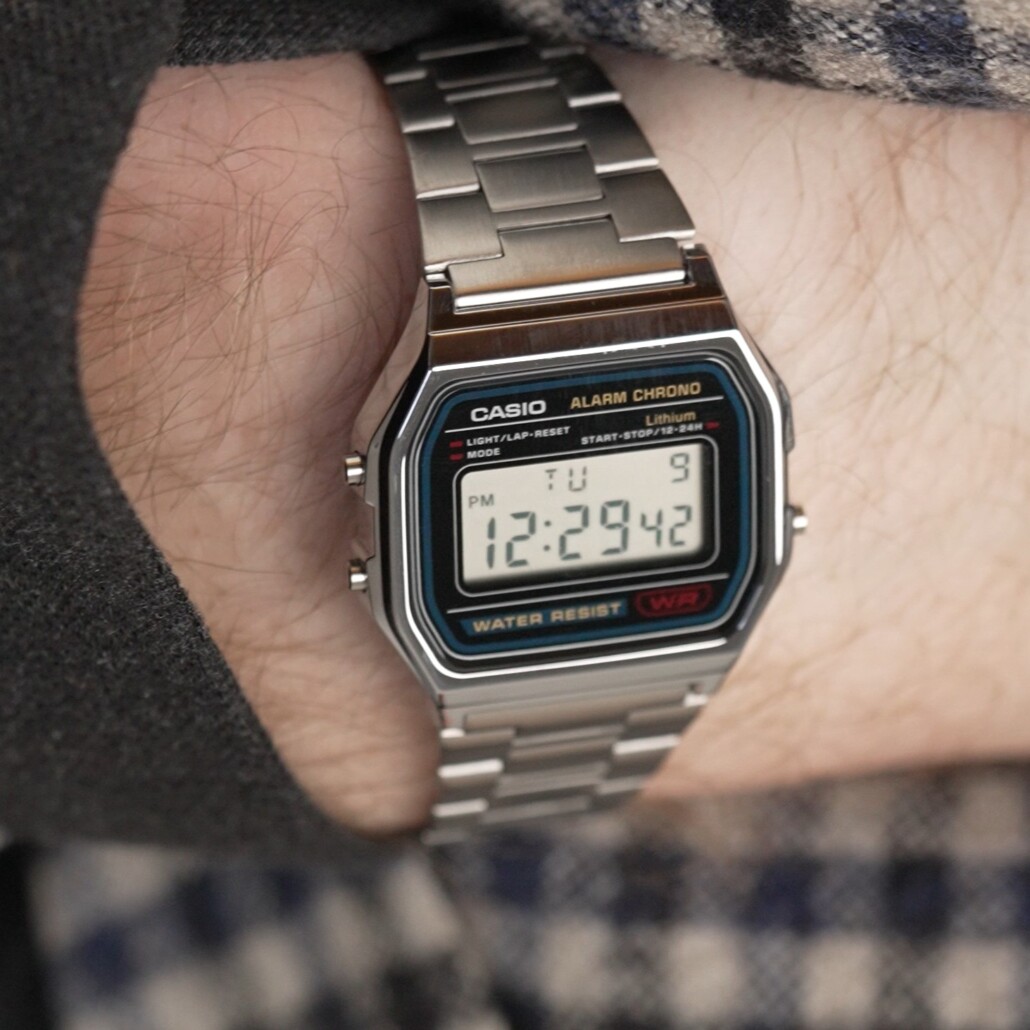Digital watches have recently been very trendy items