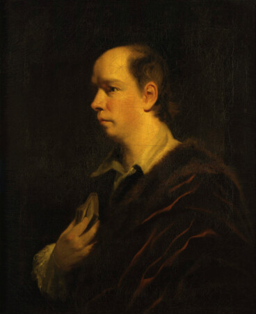A painting of Oliver Goldsmith