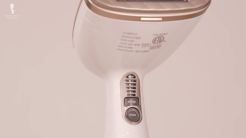 Some steamers like the ConAir comes with a variable steam setting.