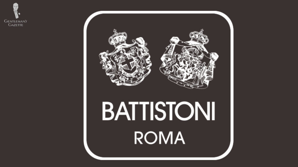 Battistoni's official logo for the credo of classical elegance.