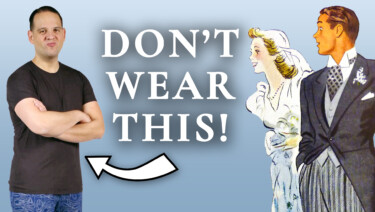8 Things Men Should NEVER Wear to a Wedding