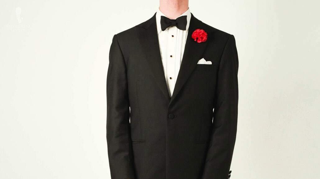 A formal ensemble to have when attending a wedding.