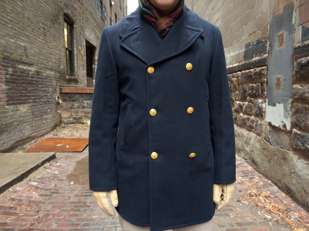 Peacoat Guide A Classic Wool Overcoat For Fall & Winter