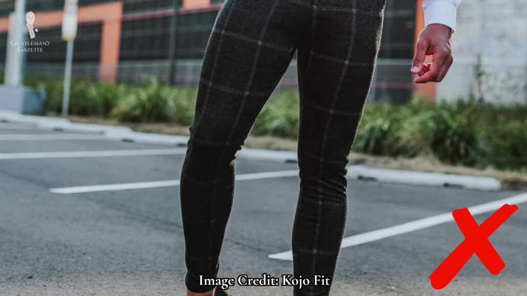 Skin-tight trousers that look too uncomfortable to see. [Image credit: Kojo Fit]