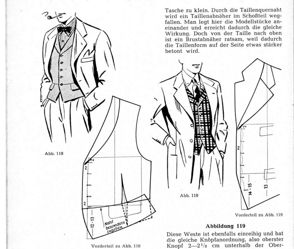 The vest is typically a simple garment to tailor and alter
