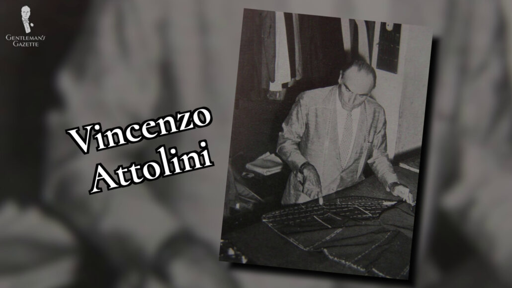 Vincenzo Attolini was known for deconstructing the fully-canvassed jacket.