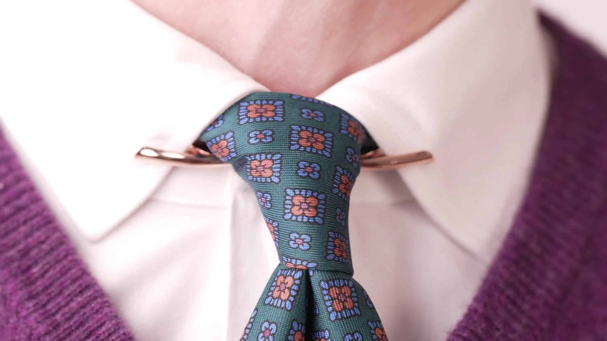 How To Style A Collar Clip - Tips For Men's Collar Clips, Bars, & Pins