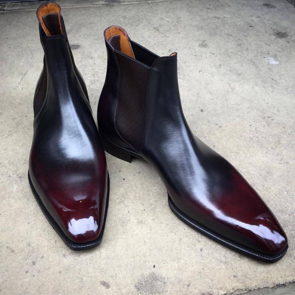 Burgundy Chelsea Boots can make for a wonderful addition to your wardrobe