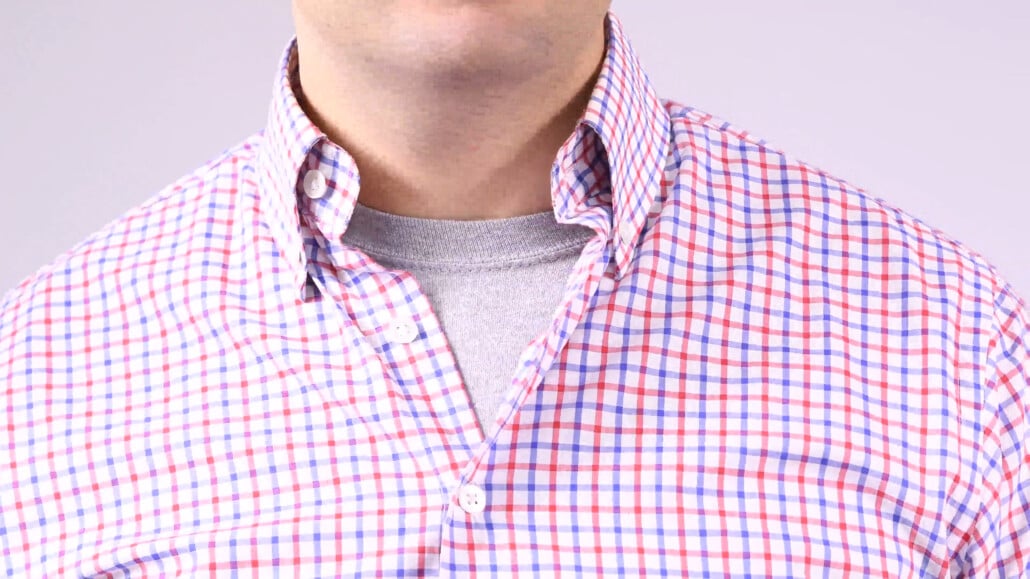Crewneck Undershirts Should Be Avoided Crewneck undershirts should be avoided