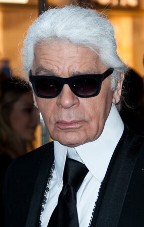 Photograph of Karl Lagerfeld