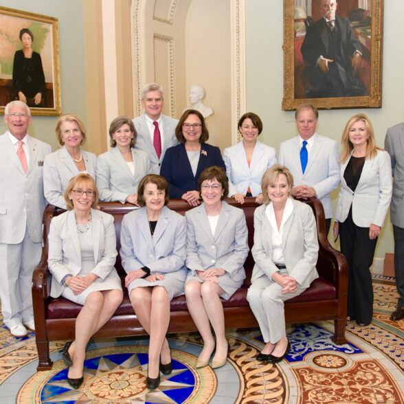 Photo of American congressmen wearing seersucker