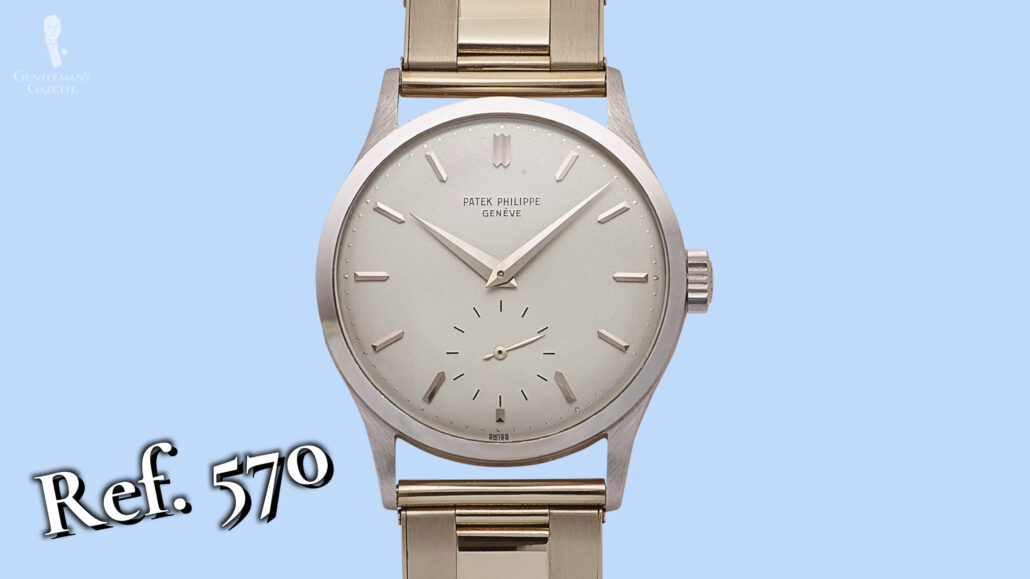 The Patek Philippe Reference 570 Calatrava is a classic and timeless dress watch.