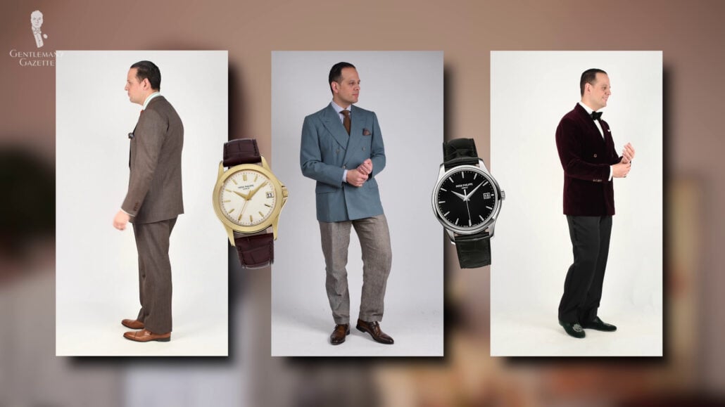 You Can Dress Up To Any Wardrobe You Like Making The Design Of This Watch Effortlessly Timeless. Raphael dressed up in different wardrobe styles matched with the effortlessly timeless design of the Patek Philippe watch.