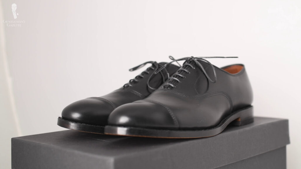 Allen Edmonds black shoes