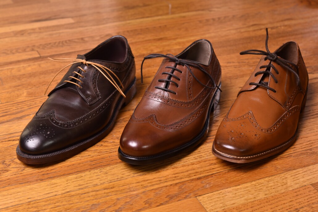 Brogues can feature any sort of closure system from laces to buckles and slip on styles