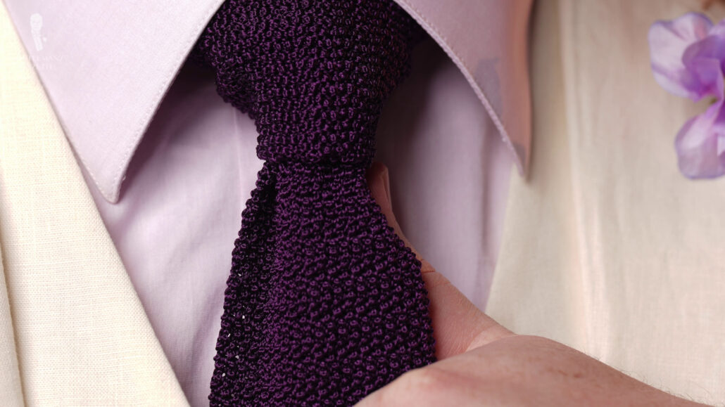 Purple is a good choice for any pattern combination as well as just being a solid color.