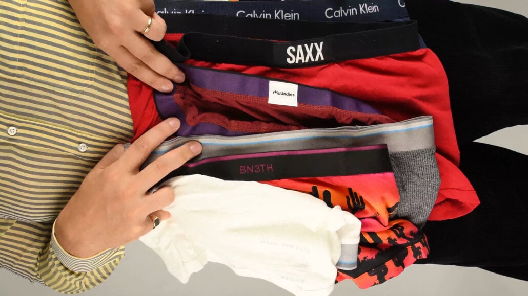 Photo of Raphael with underwear