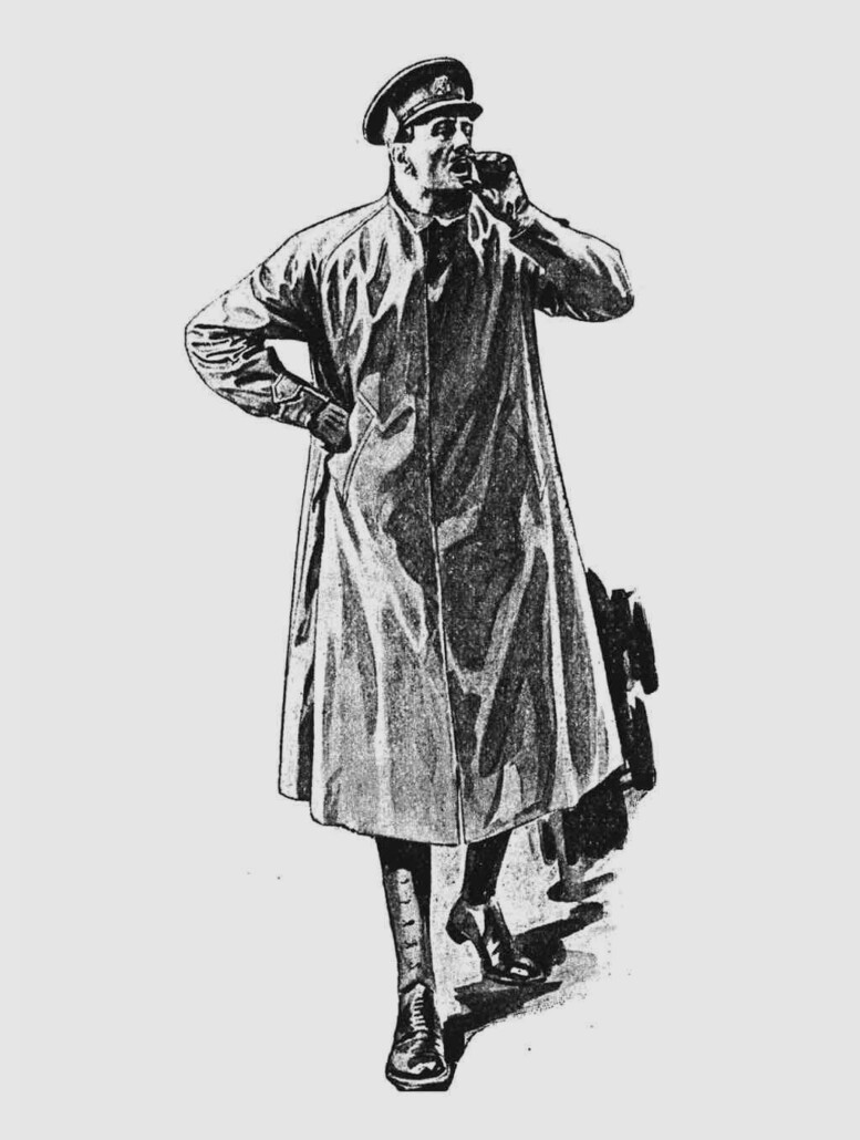 Some of the original Macintosh coats were still yet to bear some of the defining features of a trench coat