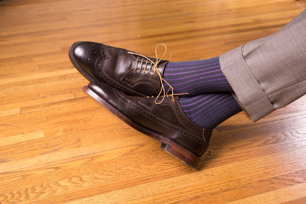 The Longwing brogue is particularly popular with lovers of the Ivy style