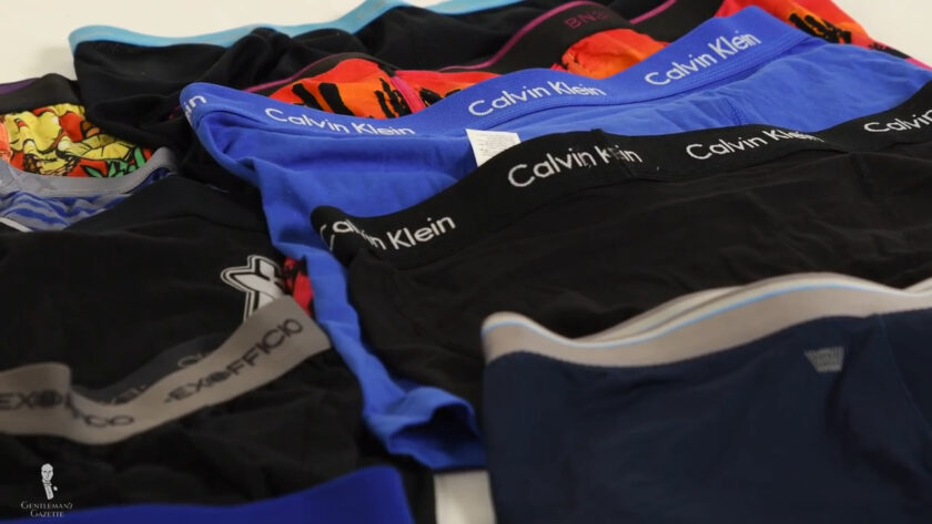 Photo of Various pairs of mens underwear-including-Calvin-Klein