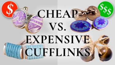 different kinds of cufflinks