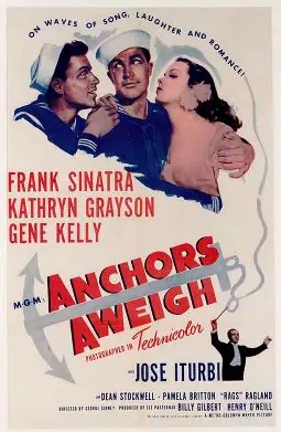 Film poster for Anchors Aweigh