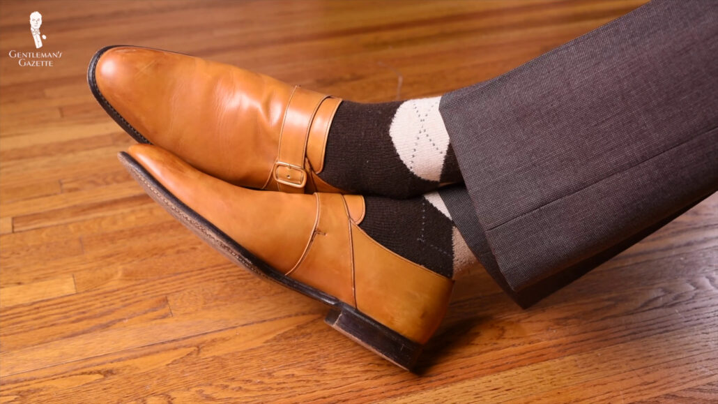 Considered as classic patterns are the argyles socks.