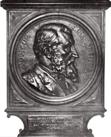 Edouard Fieuzal Bust Image Credit Wikimedia Photo of a metal camo of Edouard Fieuzal