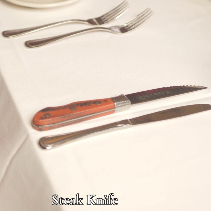 Everything Is Easy To Cut With The Use Of Stake Knife Edited Everything is easy to cut with the use of steak knives.