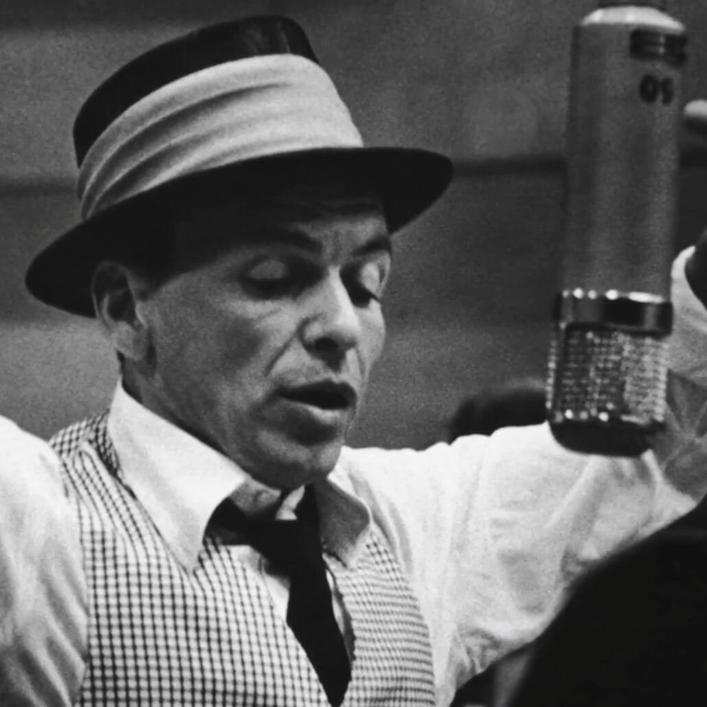 Photo of Sinatra with cocked hat