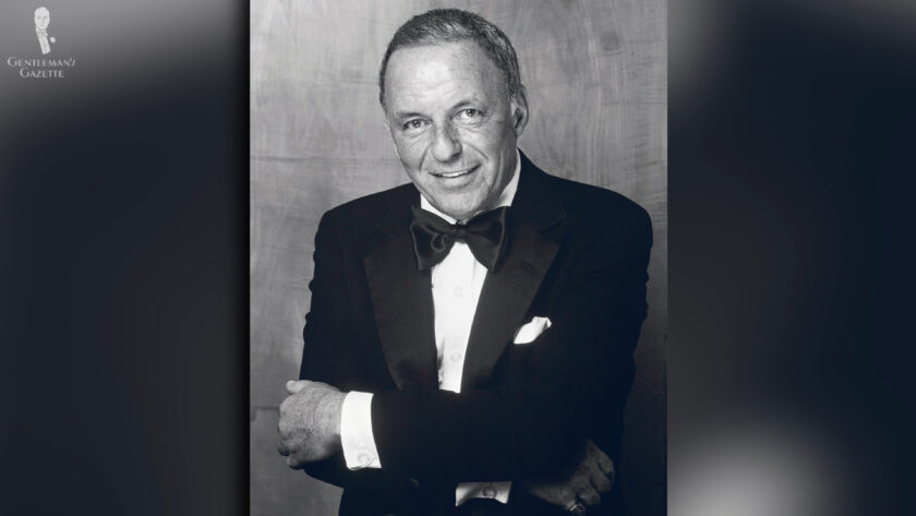 Photo of Frank Sinatra as an older man 