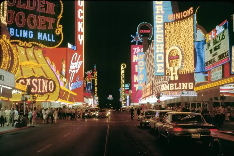 Photo of Las Vegas in the 1960s